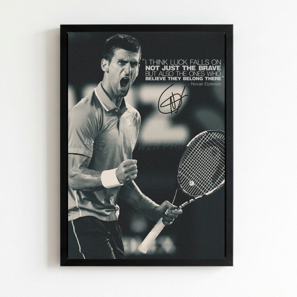 novak djokovic - Vibes Districtnovak djokovic poster NeroVibes District