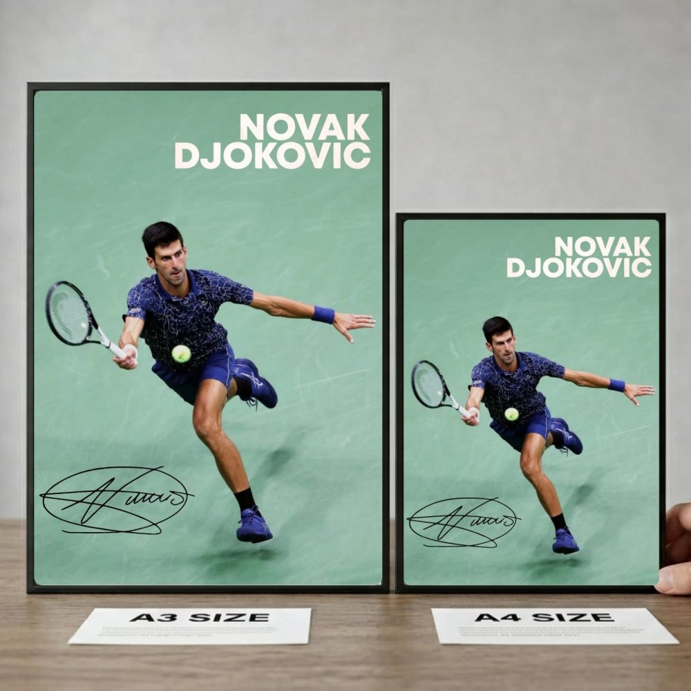 novak djokovic - Vibes Districtnovak djokovic poster SilverVibes District