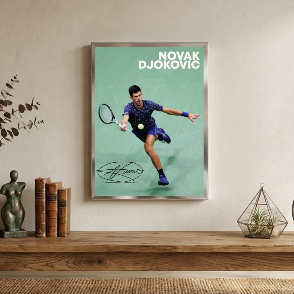 novak djokovic - Vibes Districtnovak djokovic poster SilverVibes District