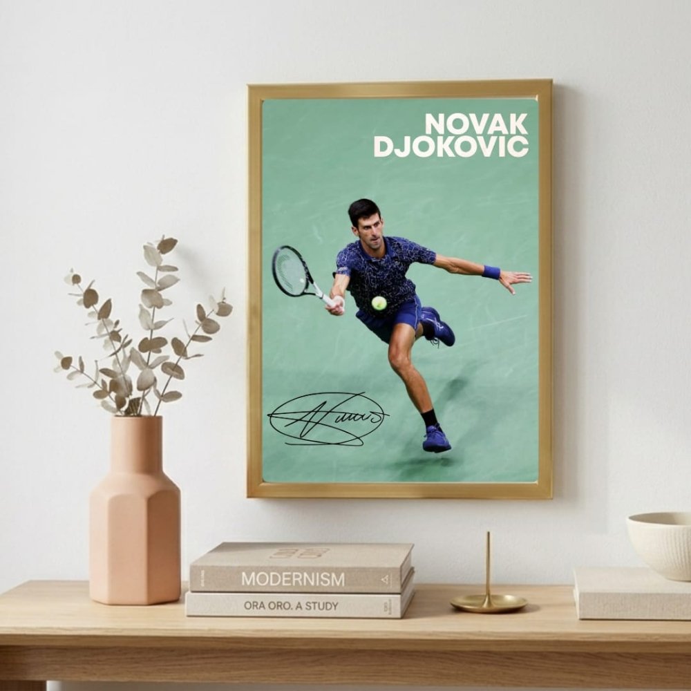 novak djokovic - Vibes Districtnovak djokovic poster SilverVibes District