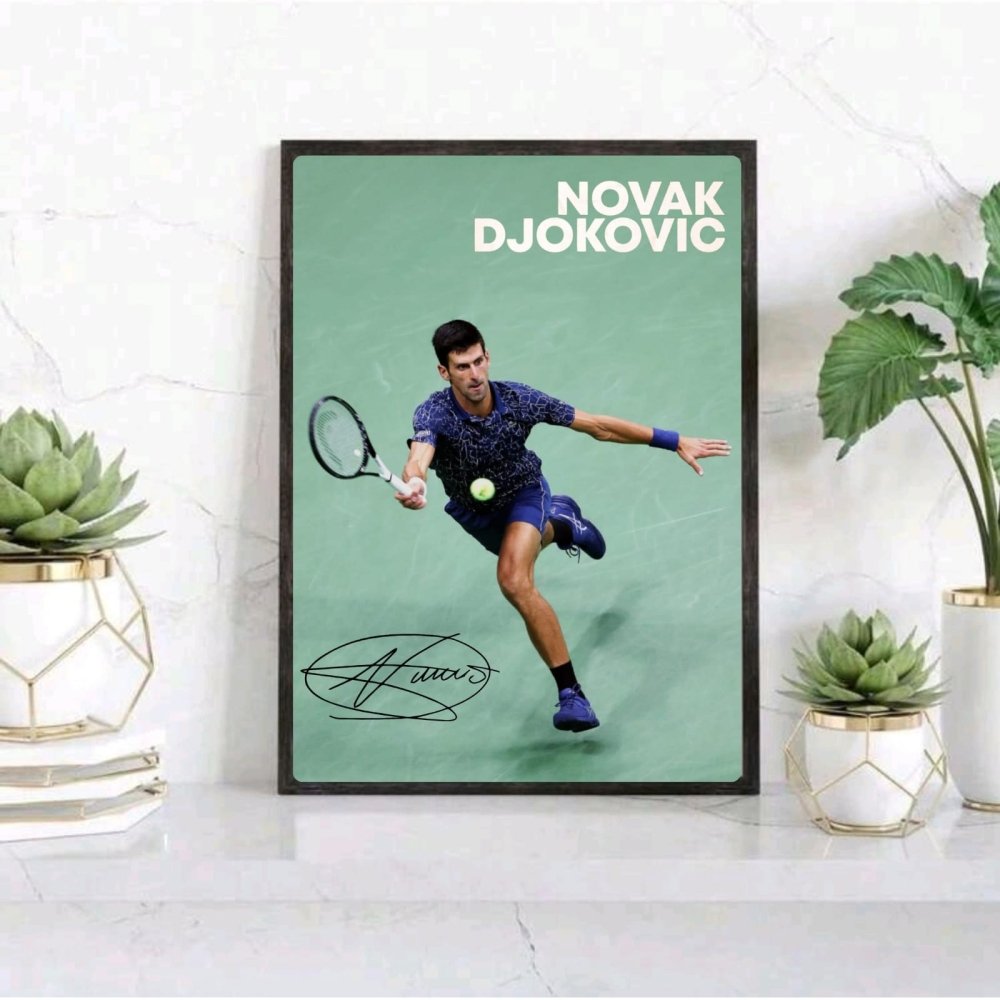 novak djokovic - Vibes Districtnovak djokovic poster SilverVibes District