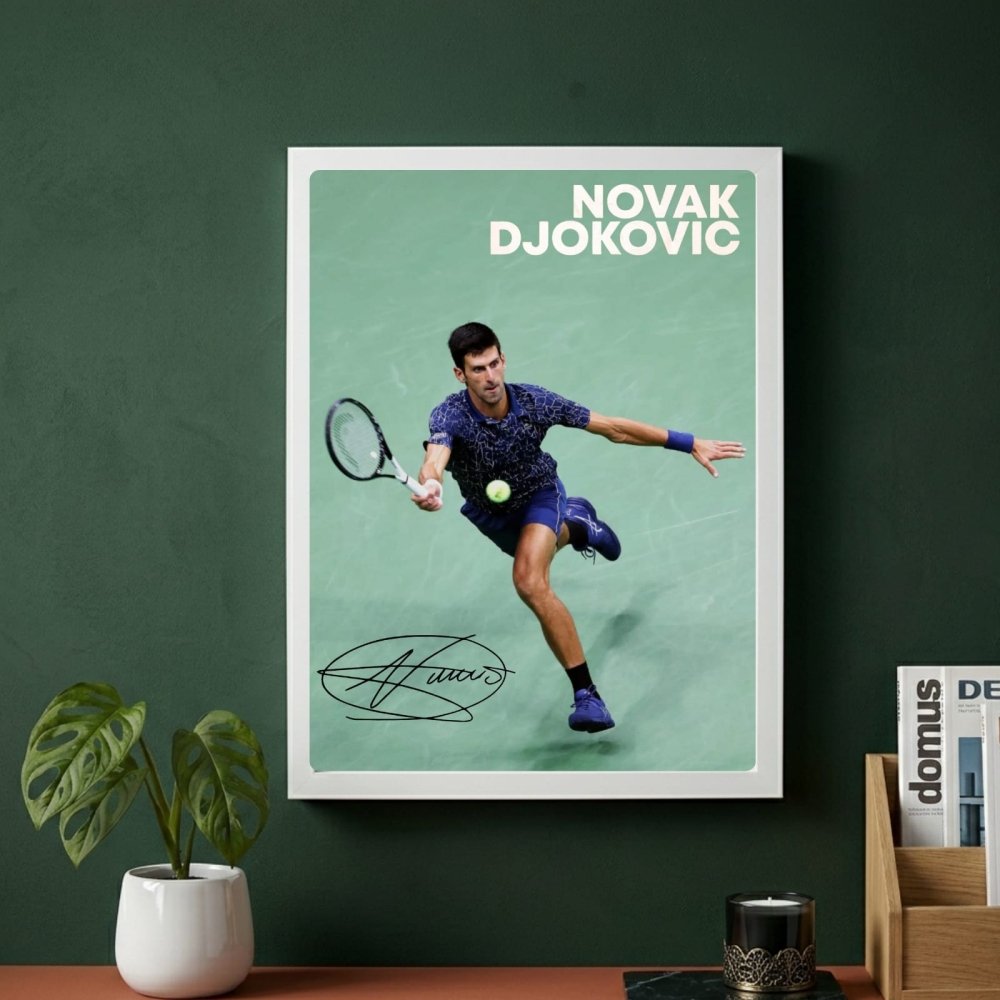 novak djokovic - Vibes Districtnovak djokovic poster SilverVibes District