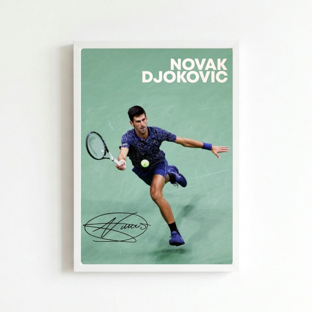 novak djokovic - Vibes Districtnovak djokovic poster BiancoVibes District