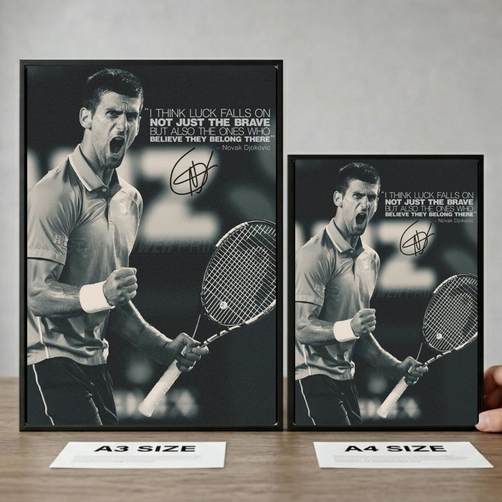 novak djokovic - Vibes Districtnovak djokovic poster GoldVibes District