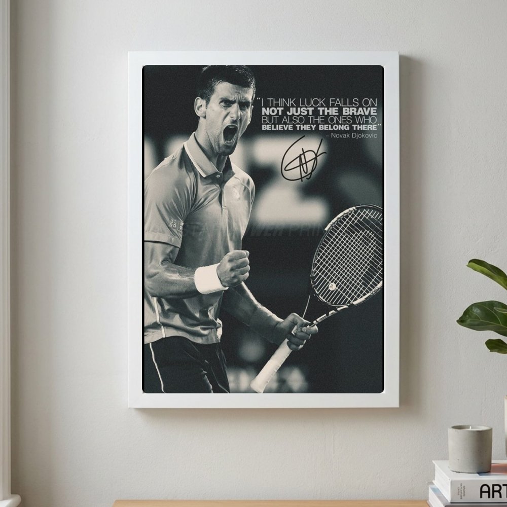 novak djokovic - Vibes Districtnovak djokovic poster GoldVibes District