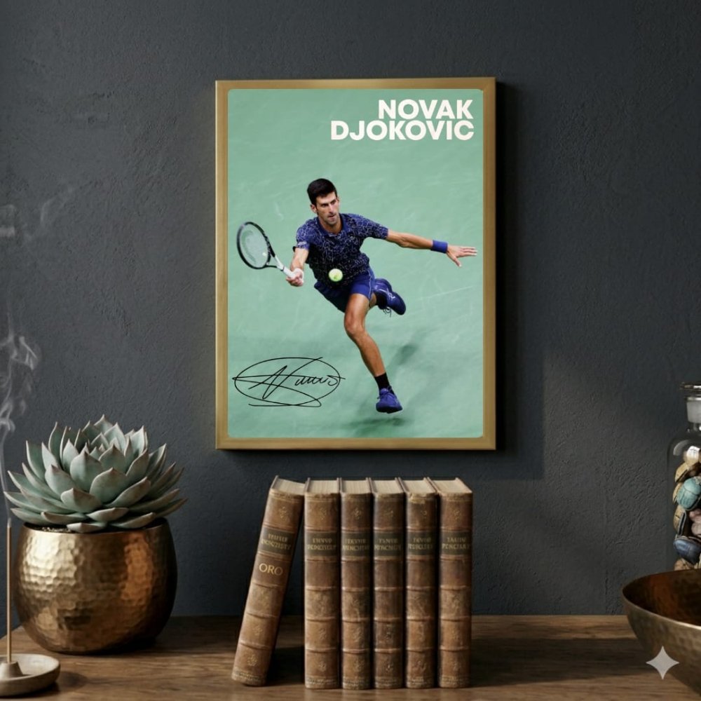 novak djokovic - Vibes Districtnovak djokovic poster SilverVibes District