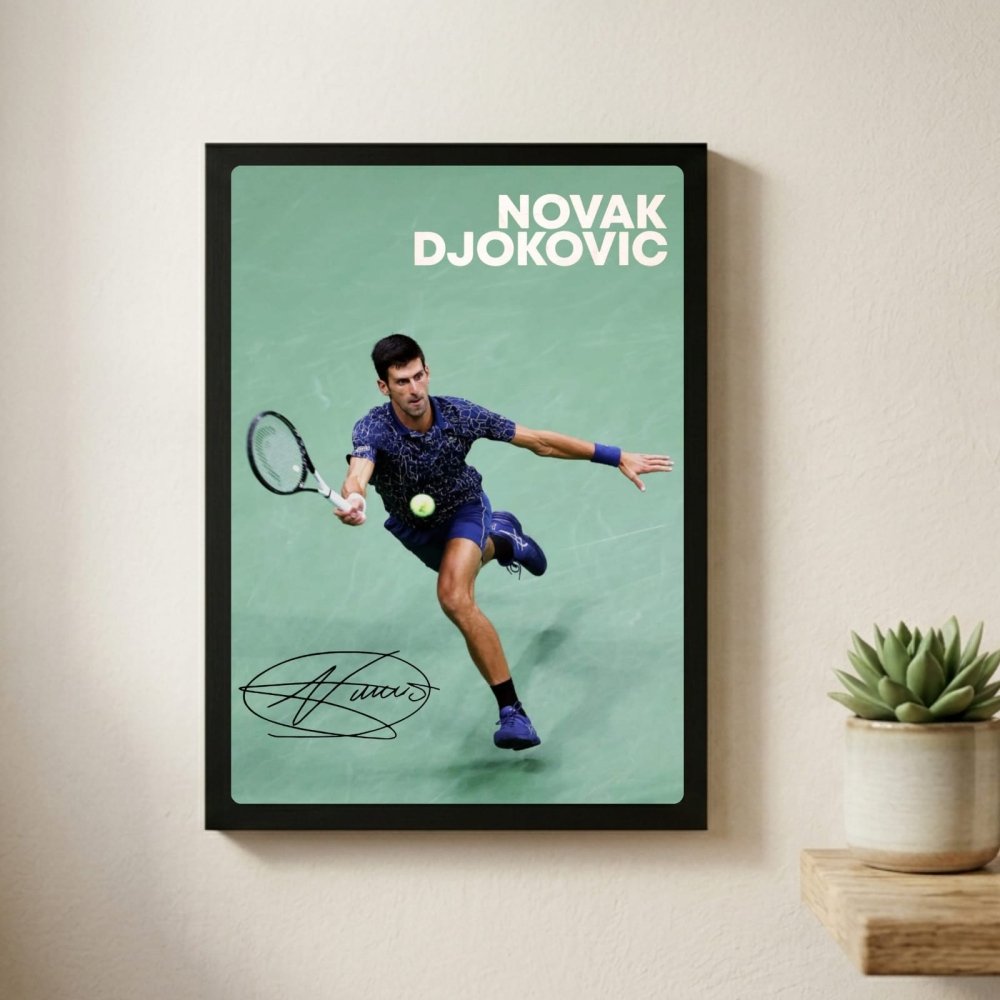 novak djokovic - Vibes Districtnovak djokovic poster SilverVibes District