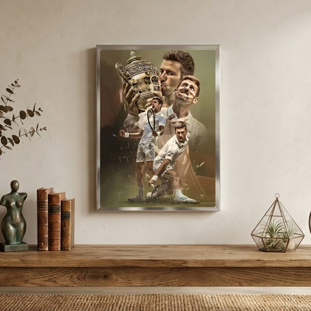 novak djokovic - Vibes Districtnovak djokovic poster BiancoVibes District