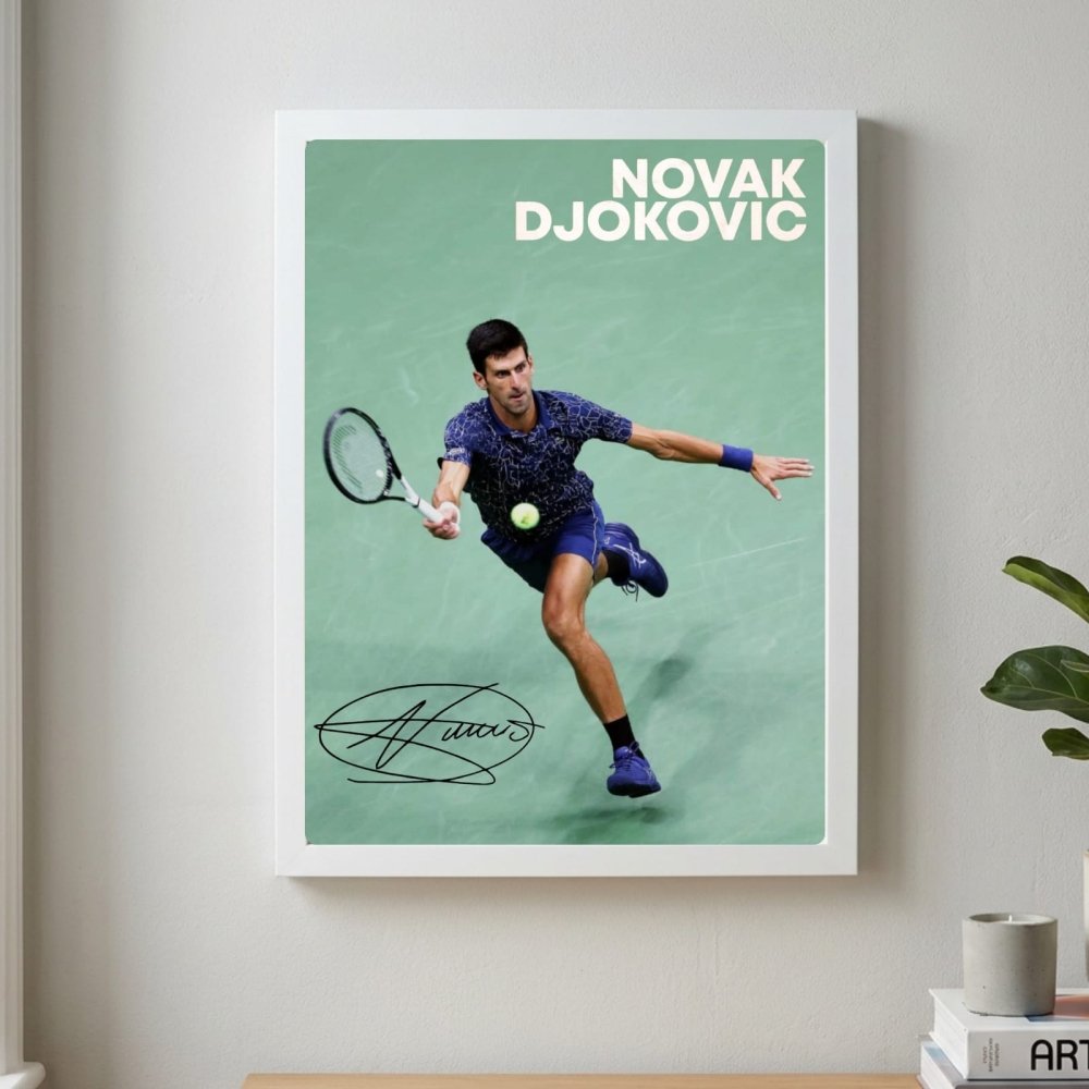 novak djokovic - Vibes Districtnovak djokovic poster SilverVibes District
