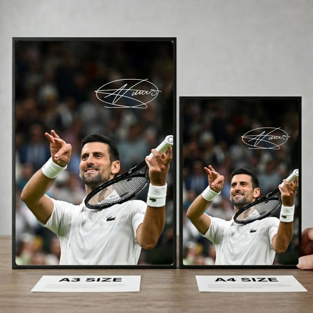 novak djokovic - tennis - Vibes Districtnovak djokovic - tennis poster GoldVibes District
