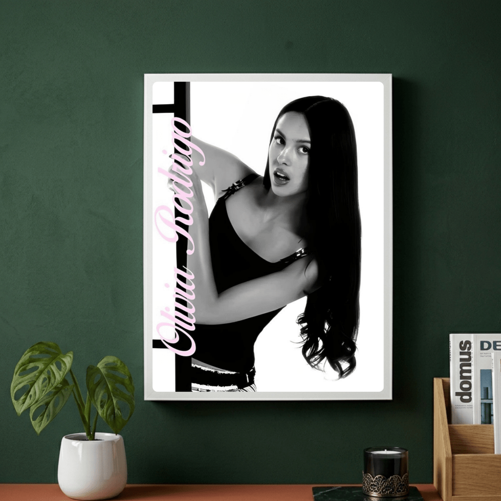 Olivia Rodrigo Poster with Frame - Vibes DistrictOlivia Rodrigo Poster with Frame GoldVibes District