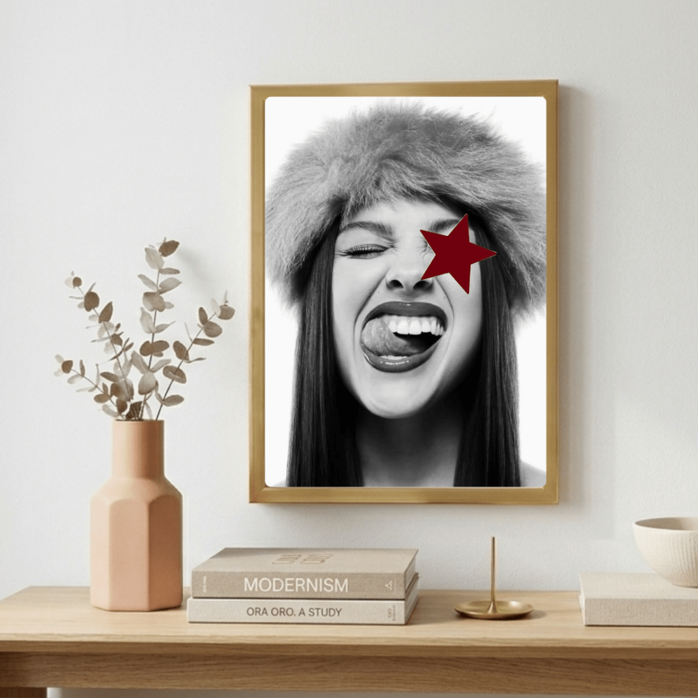 Olivia Rodrigo Poster with Frame - Vibes DistrictOlivia Rodrigo Poster with Frame GoldVibes District