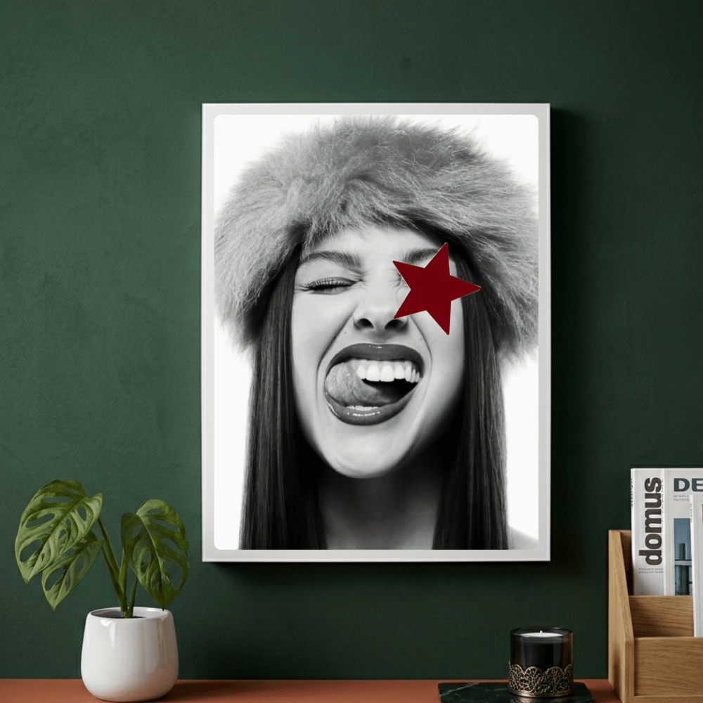 Olivia Rodrigo Poster with Frame - Vibes DistrictOlivia Rodrigo Poster with Frame GoldVibes District