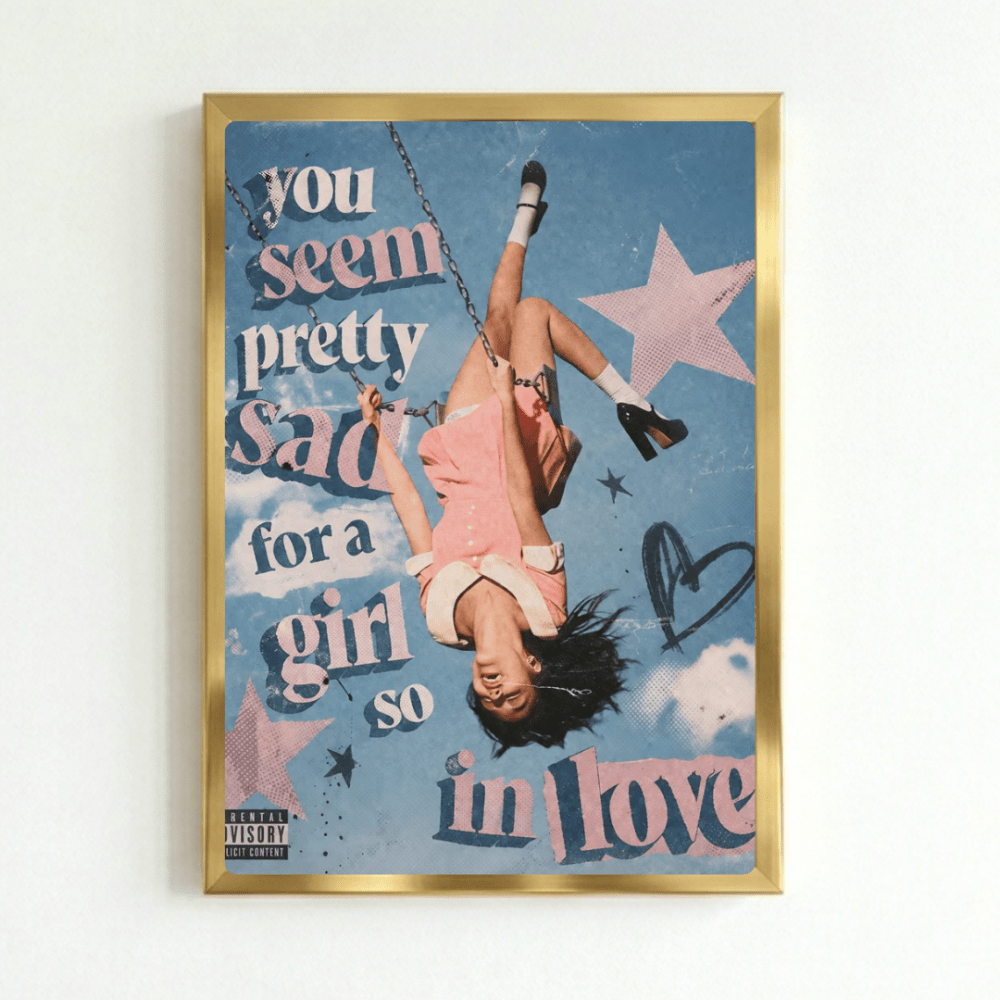 Olivia Rodrigo Poster with Frame - Vibes DistrictOlivia Rodrigo Poster with Frame GoldVibes District
