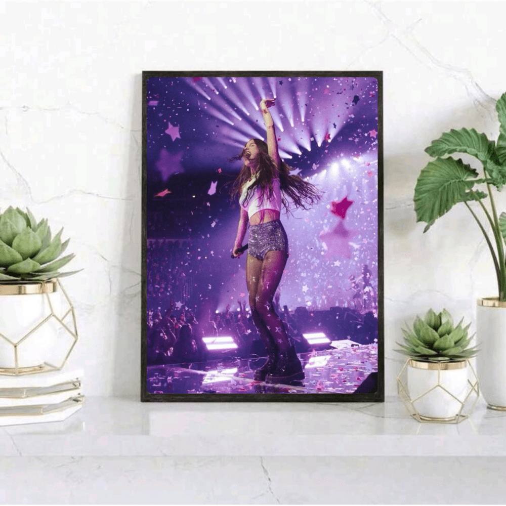 Olivia Rodrigo Poster with Frame - Vibes DistrictOlivia Rodrigo Poster with Frame GoldVibes District