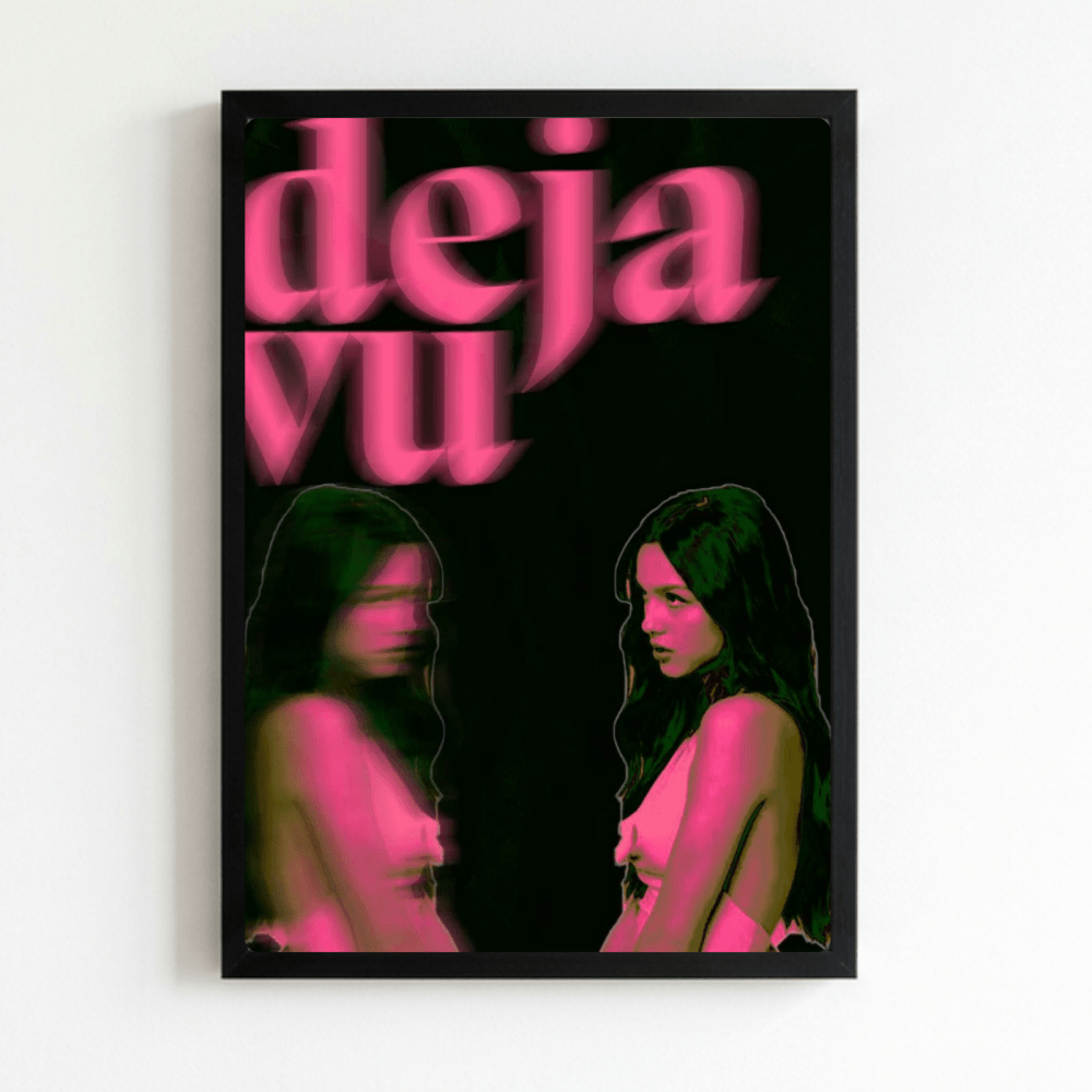 Olivia Rodrigo Poster with Frame - Vibes DistrictOlivia Rodrigo Poster with Frame NeroVibes District