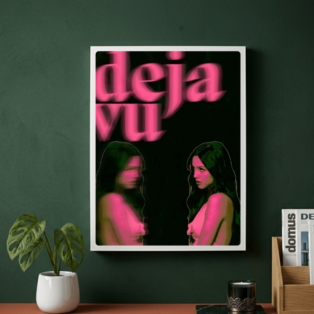 Olivia Rodrigo Poster with Frame - Vibes DistrictOlivia Rodrigo Poster with Frame GoldVibes District