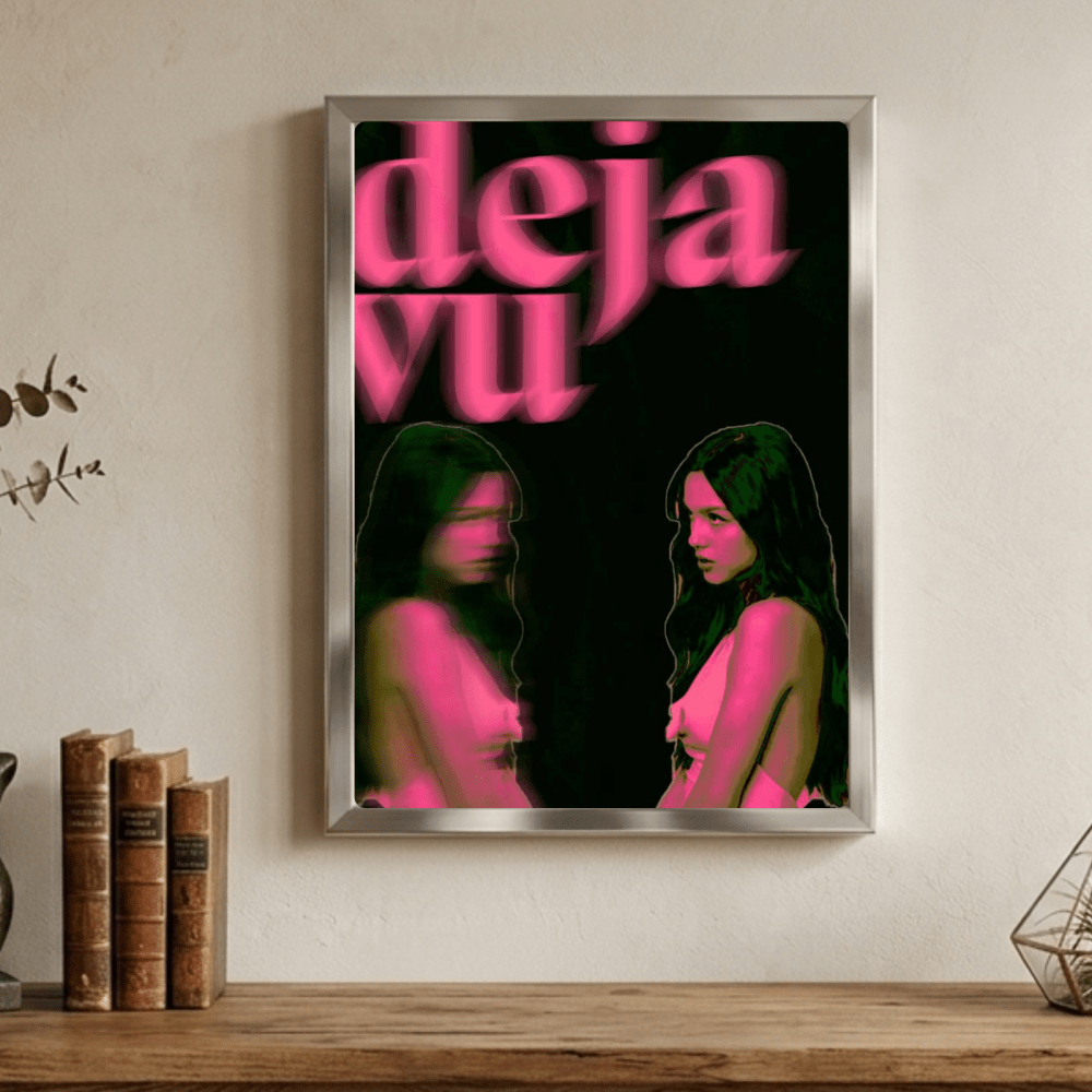 Olivia Rodrigo Poster with Frame - Vibes DistrictOlivia Rodrigo Poster with Frame GoldVibes District