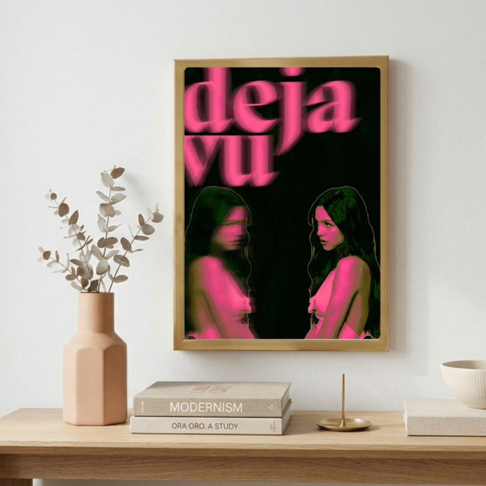 Olivia Rodrigo Poster with Frame - Vibes DistrictOlivia Rodrigo Poster with Frame GoldVibes District