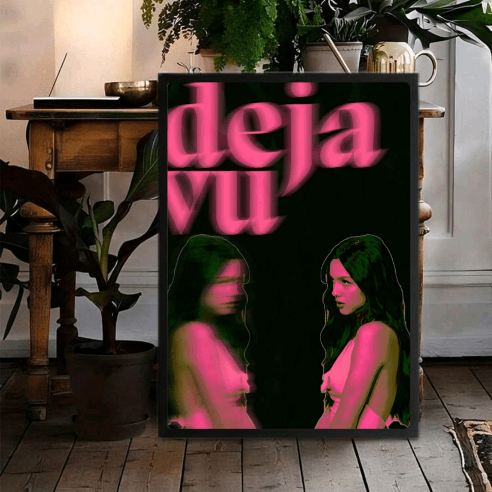 Olivia Rodrigo Poster with Frame - Vibes DistrictOlivia Rodrigo Poster with Frame GoldVibes District