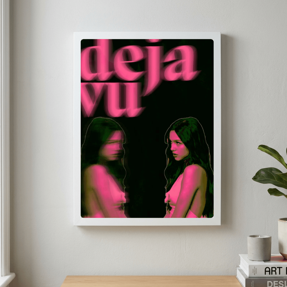 Olivia Rodrigo Poster with Frame - Vibes DistrictOlivia Rodrigo Poster with Frame GoldVibes District