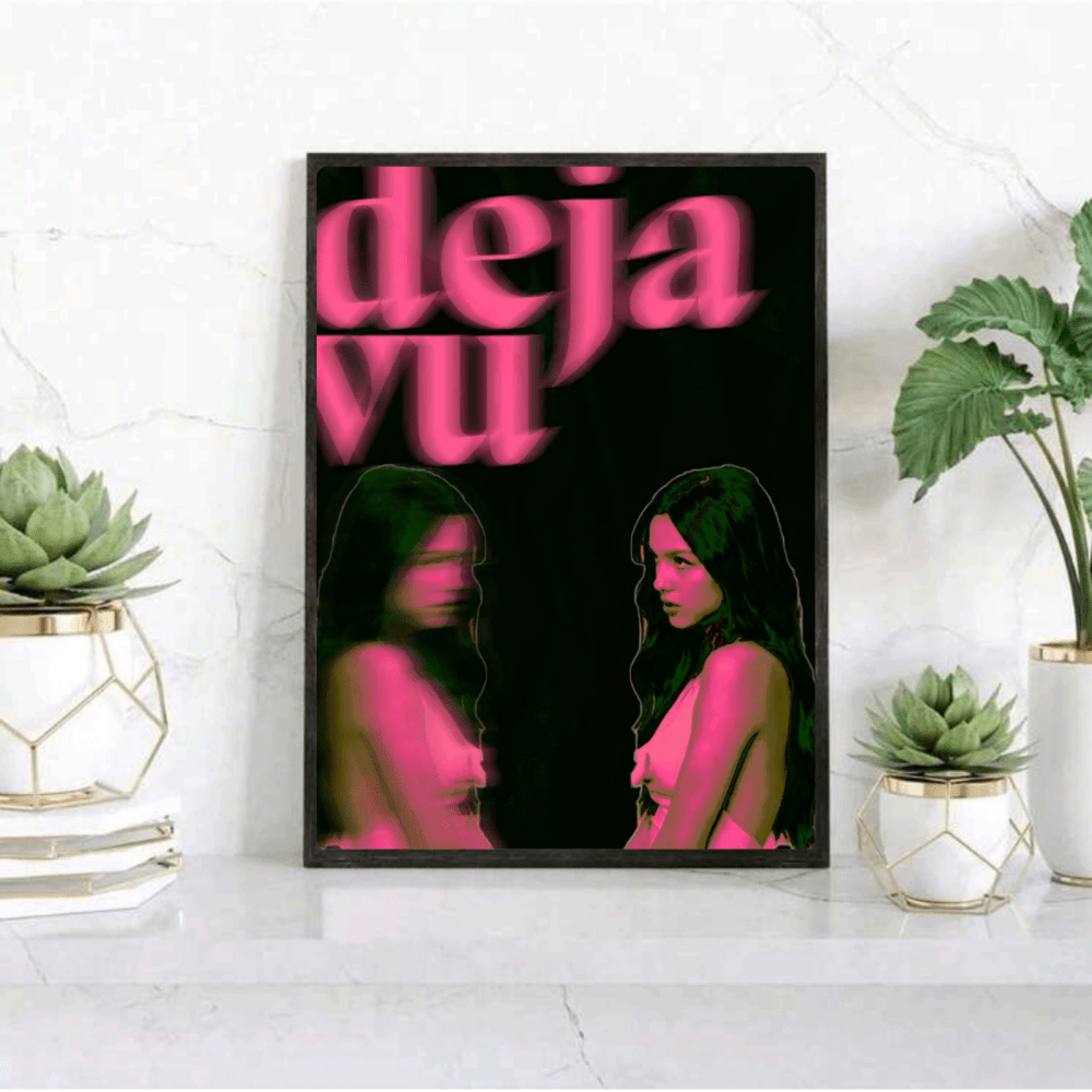 Olivia Rodrigo Poster with Frame - Vibes DistrictOlivia Rodrigo Poster with Frame GoldVibes District