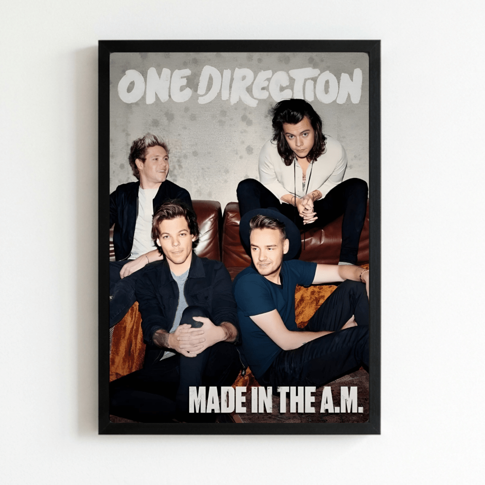 One Direction - Made In The A.M. Poster with Frame - Vibes DistrictOne Direction - Made In The A.M. Poster with Frame NeroVibes District