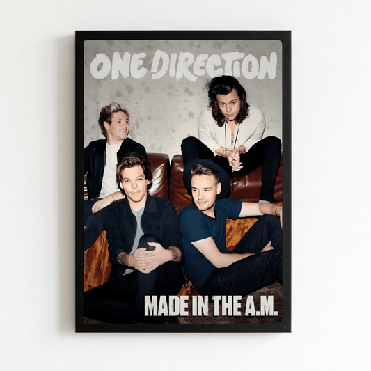 One Direction - Made In The A.M. Poster with Frame - Vibes DistrictOne Direction - Made In The A.M. Poster with Frame NeroVibes District