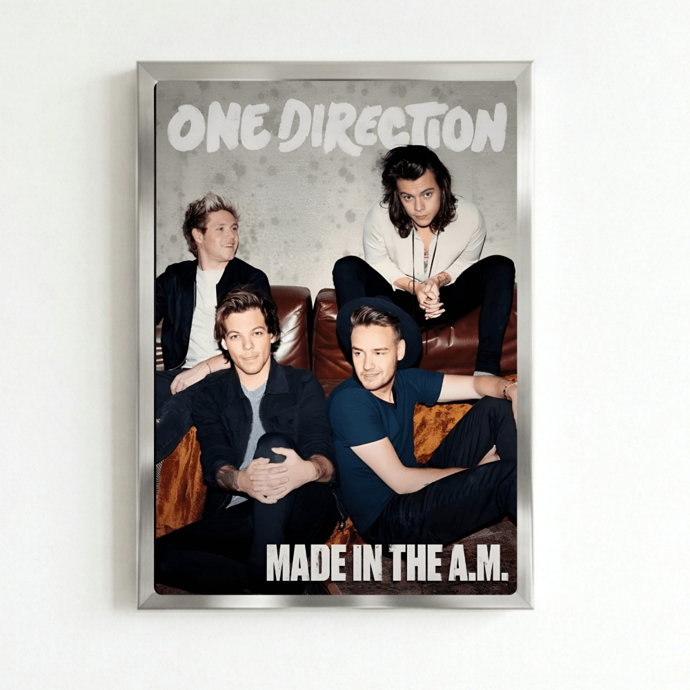 One Direction - Made In The A.M. Poster with Frame - Vibes DistrictOne Direction - Made In The A.M. Poster with Frame SilverVibes District