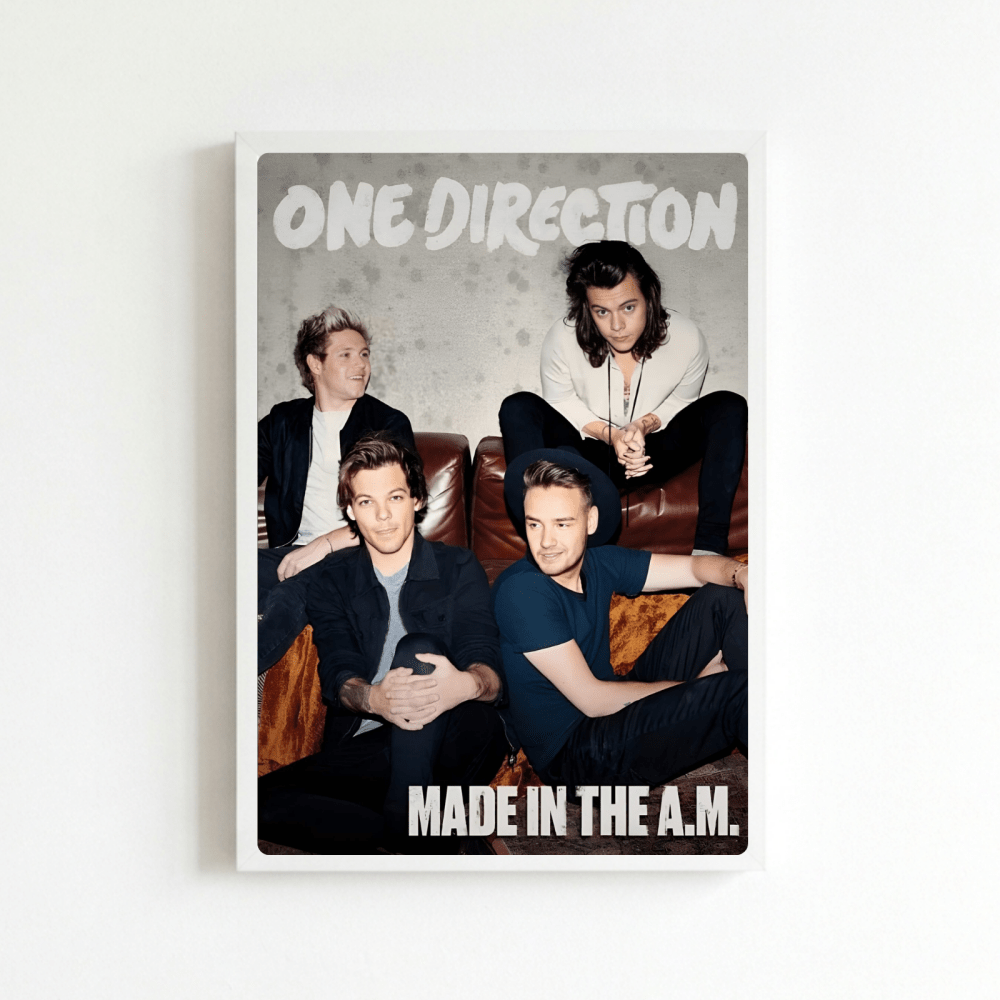 One Direction - Made In The A.M. Poster with Frame - Vibes DistrictOne Direction - Made In The A.M. Poster with Frame BiancoVibes District
