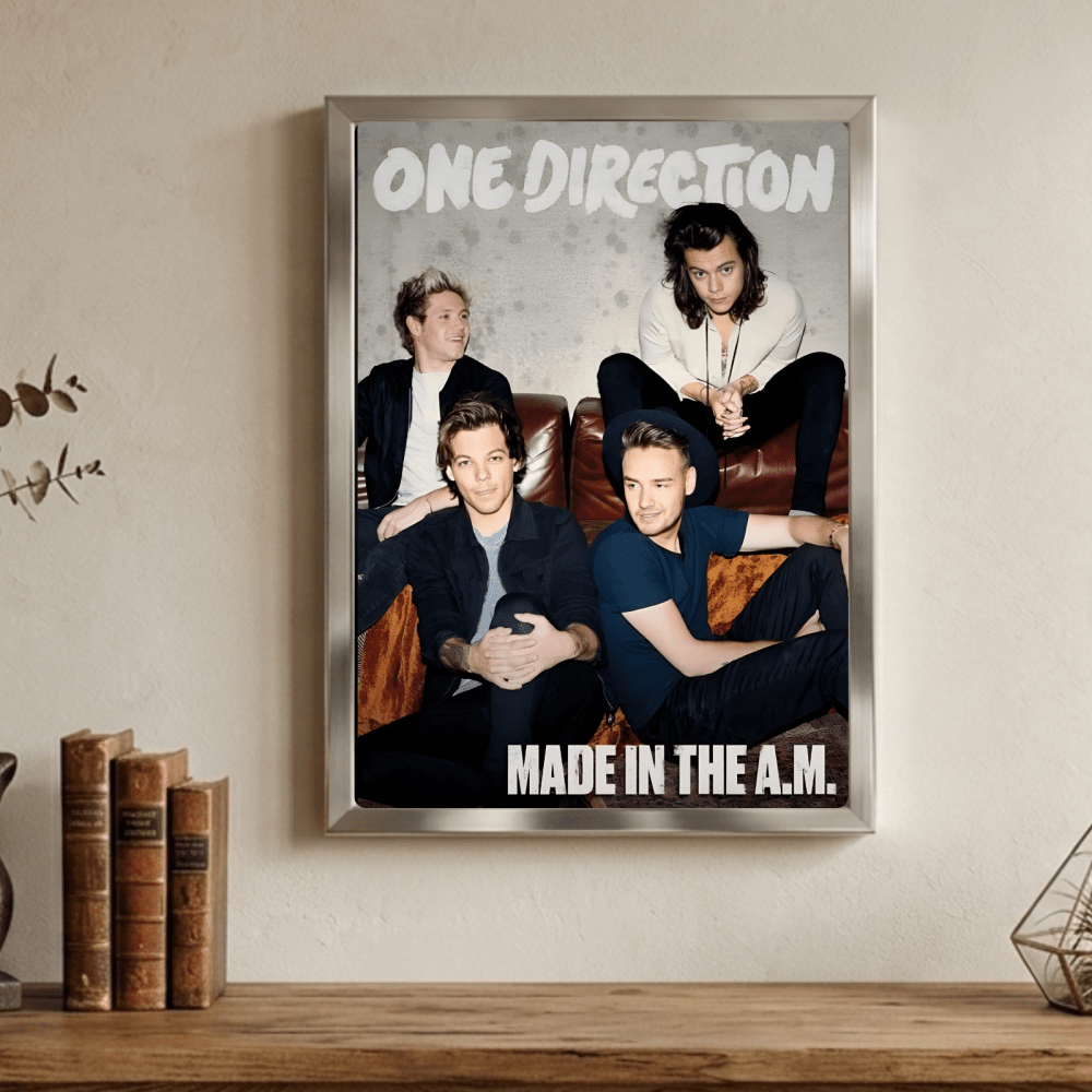 One Direction - Made In The A.M. Poster with Frame - Vibes DistrictOne Direction - Made In The A.M. Poster with Frame GoldVibes District