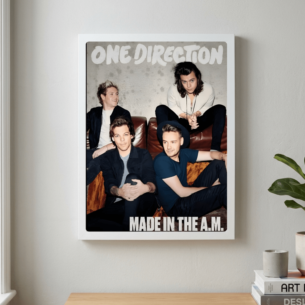 One Direction - Made In The A.M. Poster with Frame - Vibes DistrictOne Direction - Made In The A.M. Poster with Frame GoldVibes District