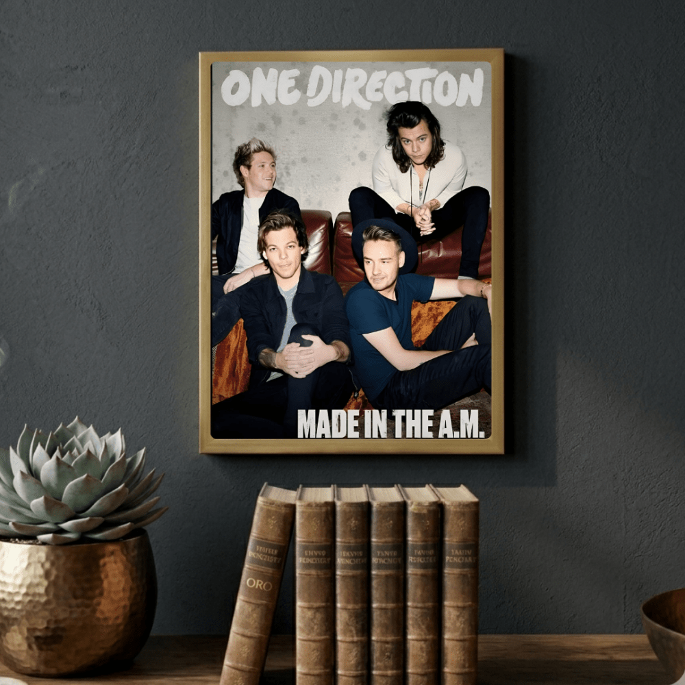 One Direction - Made In The A.M. Poster with Frame - Vibes DistrictOne Direction - Made In The A.M. Poster with Frame GoldVibes District