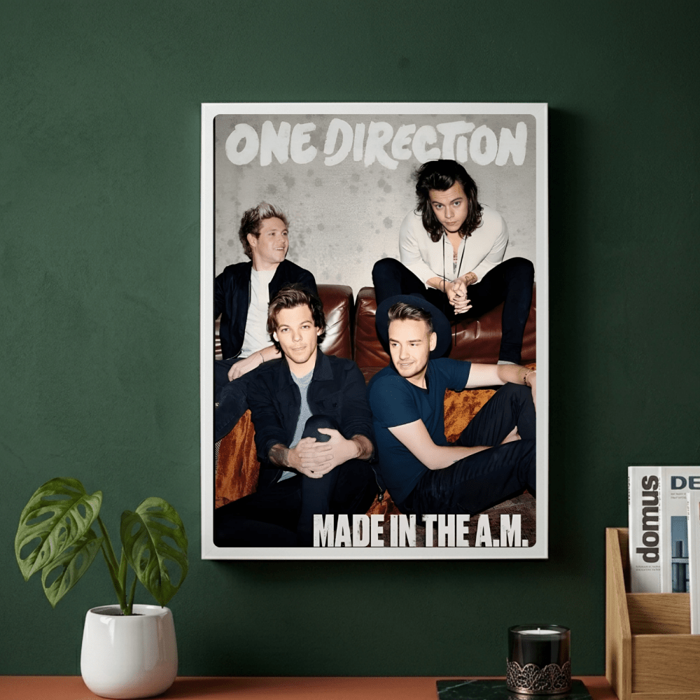 One Direction - Made In The A.M. Poster with Frame - Vibes DistrictOne Direction - Made In The A.M. Poster with Frame GoldVibes District
