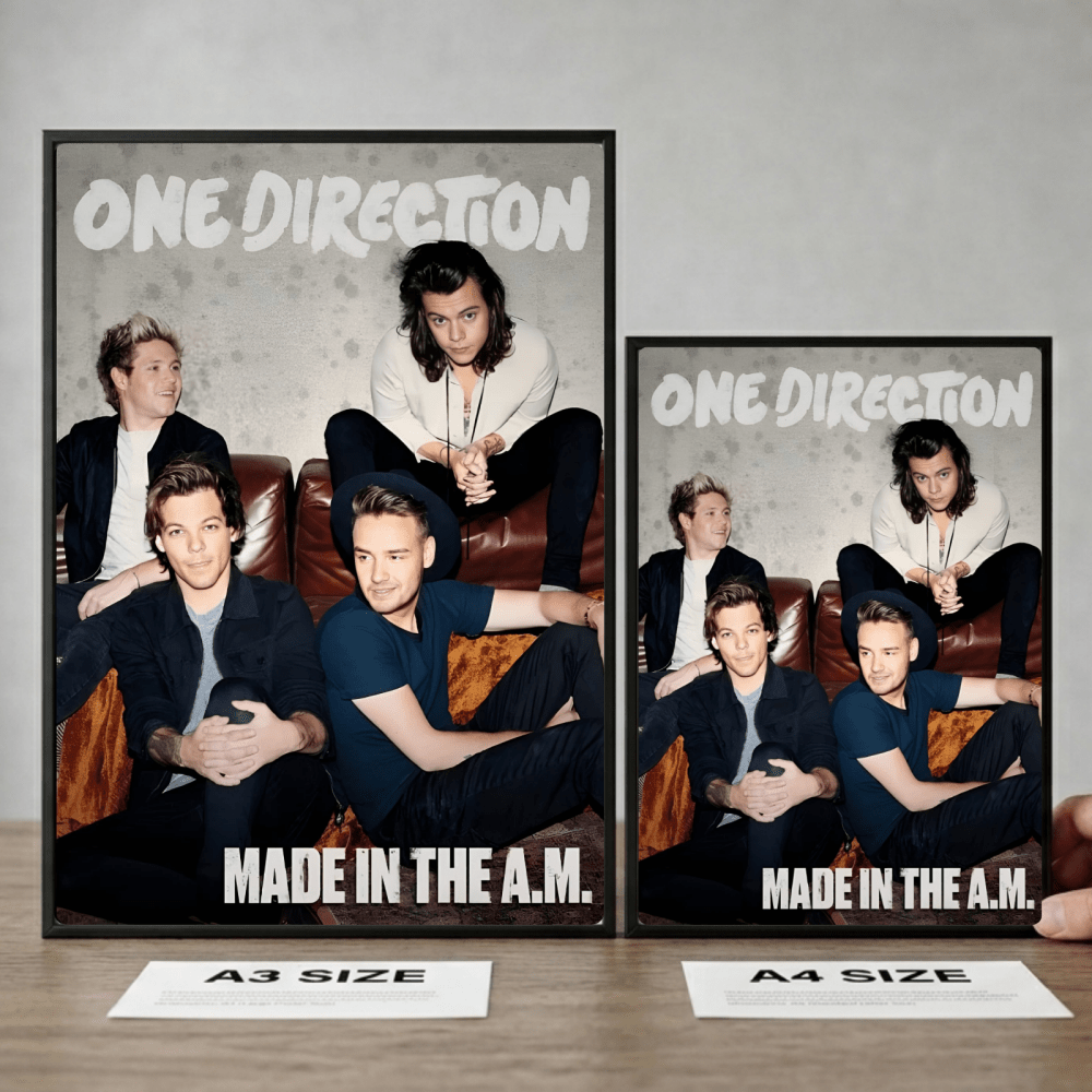 One Direction - Made In The A.M. Poster with Frame - Vibes DistrictOne Direction - Made In The A.M. Poster with Frame GoldVibes District