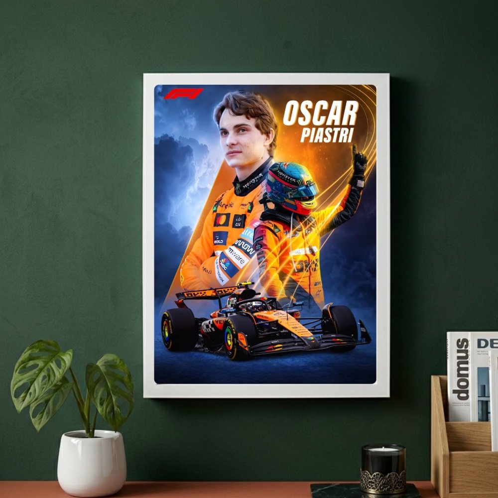 oscar piastri mclaren f1 - Vibes Districtoscar piastri mclaren f1 poster GoldVibes District