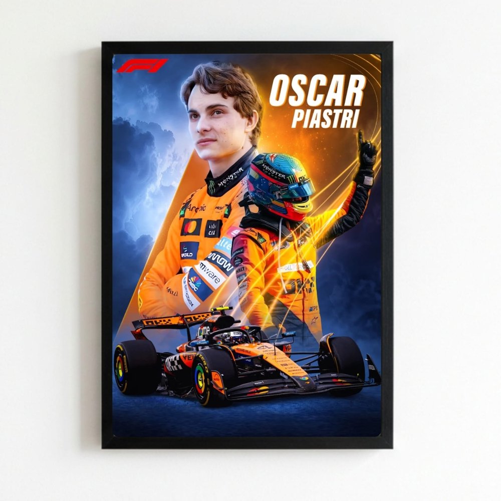 oscar piastri mclaren f1 - Vibes Districtoscar piastri mclaren f1 poster NeroVibes District