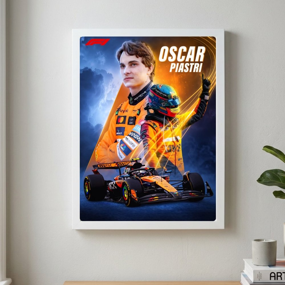 oscar piastri mclaren f1 - Vibes Districtoscar piastri mclaren f1 poster GoldVibes District