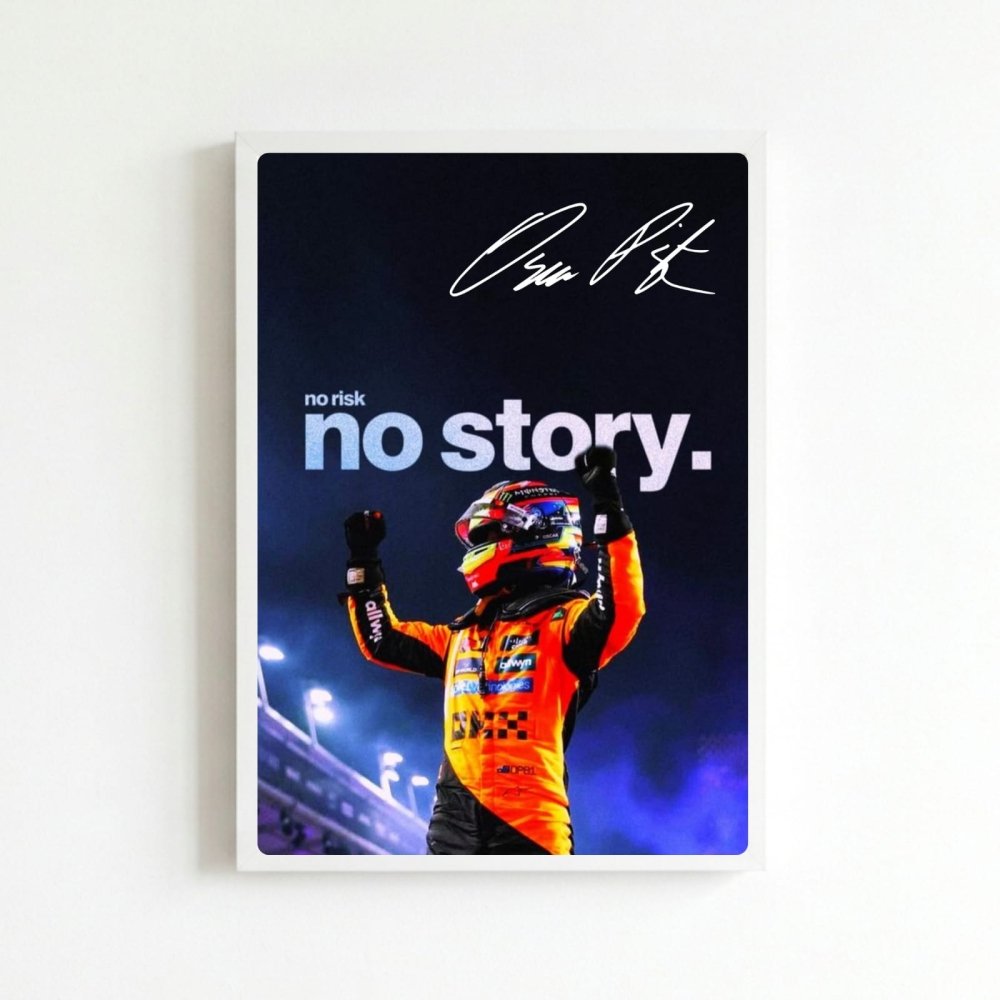 oscar piastri mclaren f1 - Vibes Districtoscar piastri mclaren f1 poster BiancoVibes District