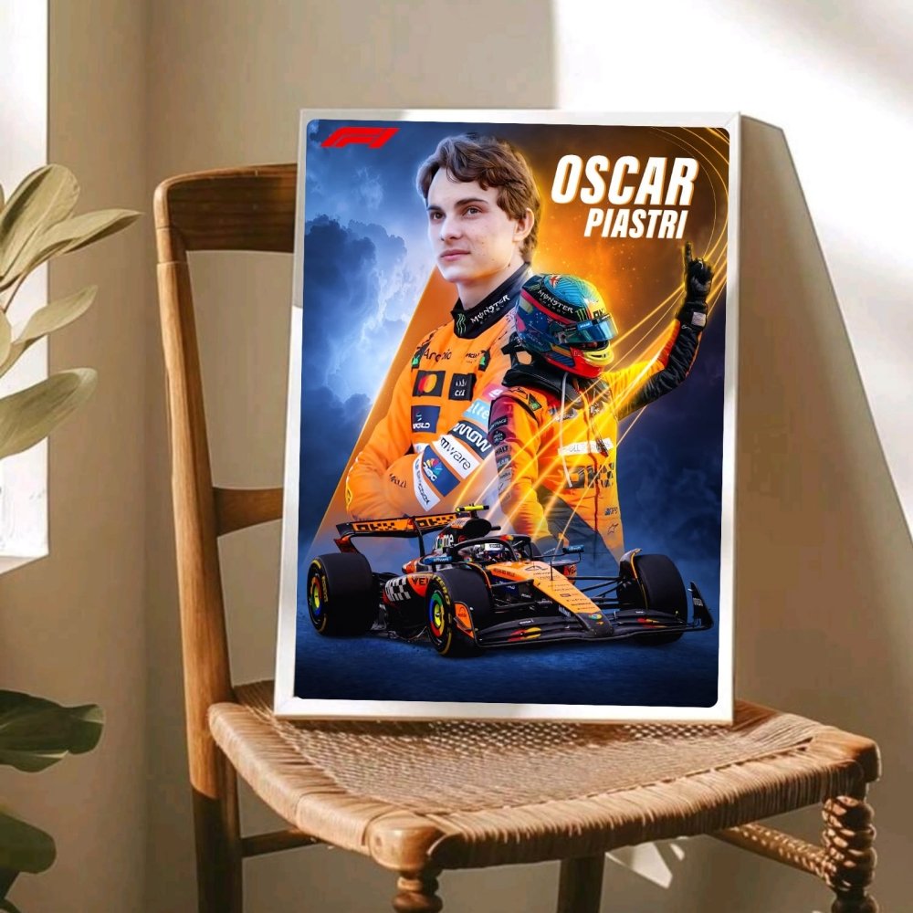 oscar piastri mclaren f1 - Vibes Districtoscar piastri mclaren f1 poster GoldVibes District