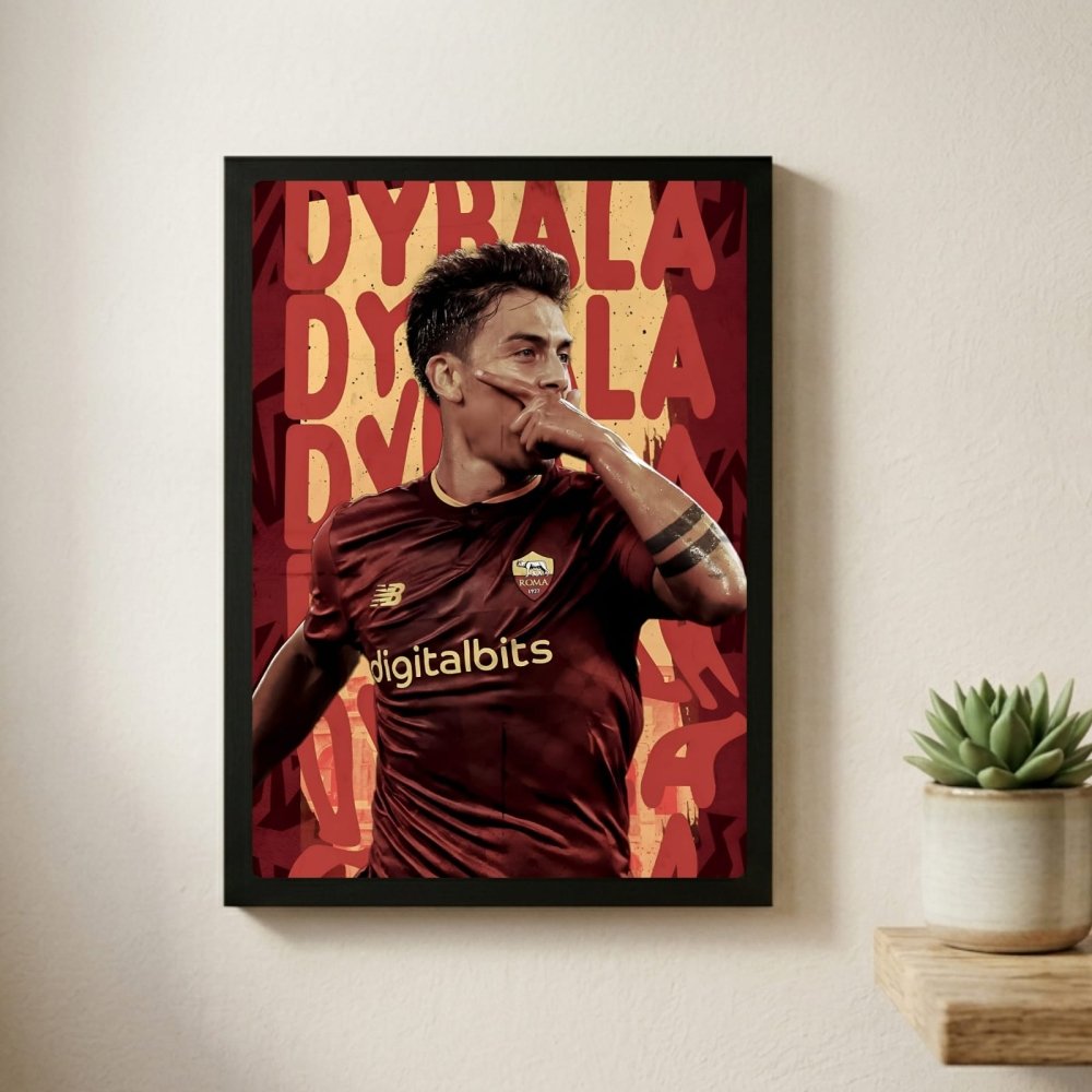 paulo dybala - Vibes Districtpaulo dybala poster GoldVibes District