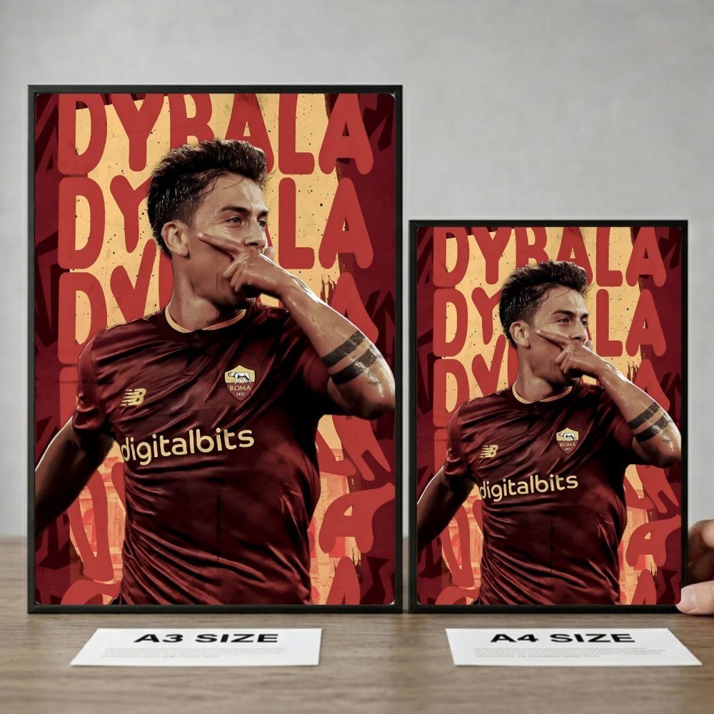 paulo dybala - Vibes Districtpaulo dybala poster GoldVibes District