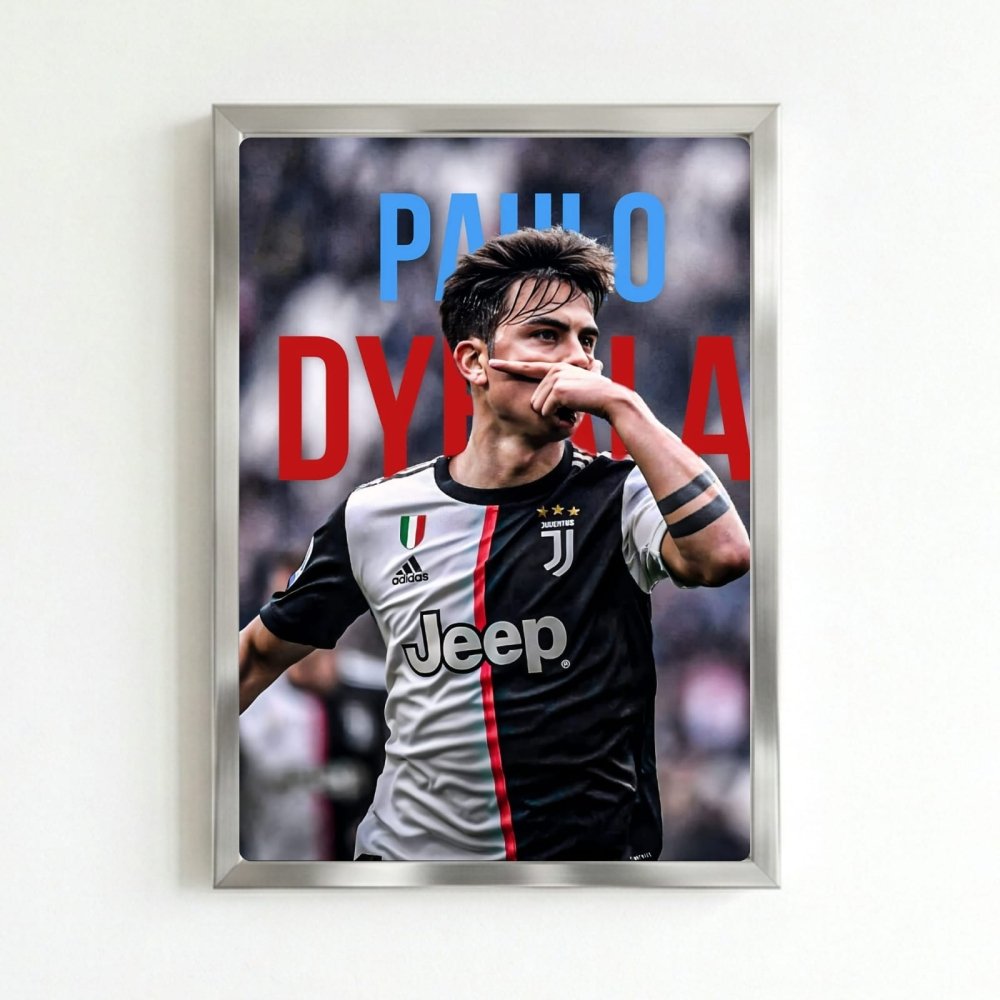 paulo dybala - Vibes Districtpaulo dybala poster SilverVibes District