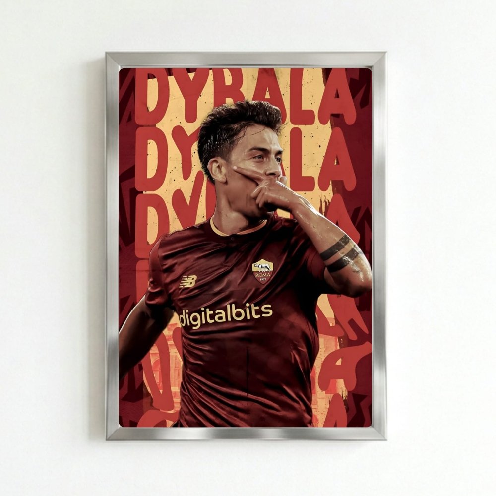 paulo dybala - Vibes Districtpaulo dybala poster SilverVibes District