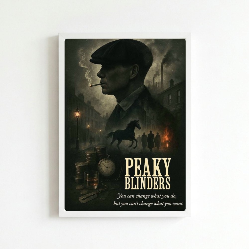 Peaky blinders - Vibes DistrictPeaky blinders poster BiancoVibes District