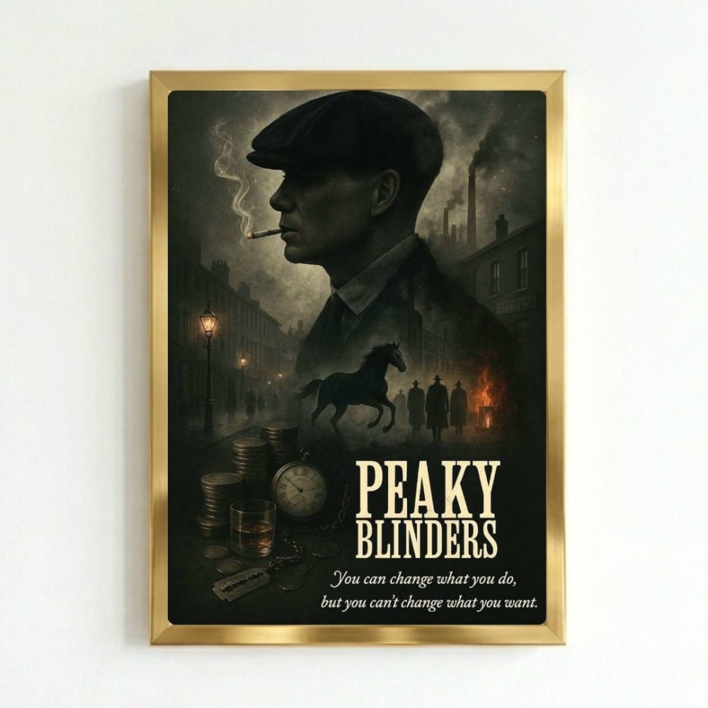 Peaky blinders - Vibes DistrictPeaky blinders poster GoldVibes District