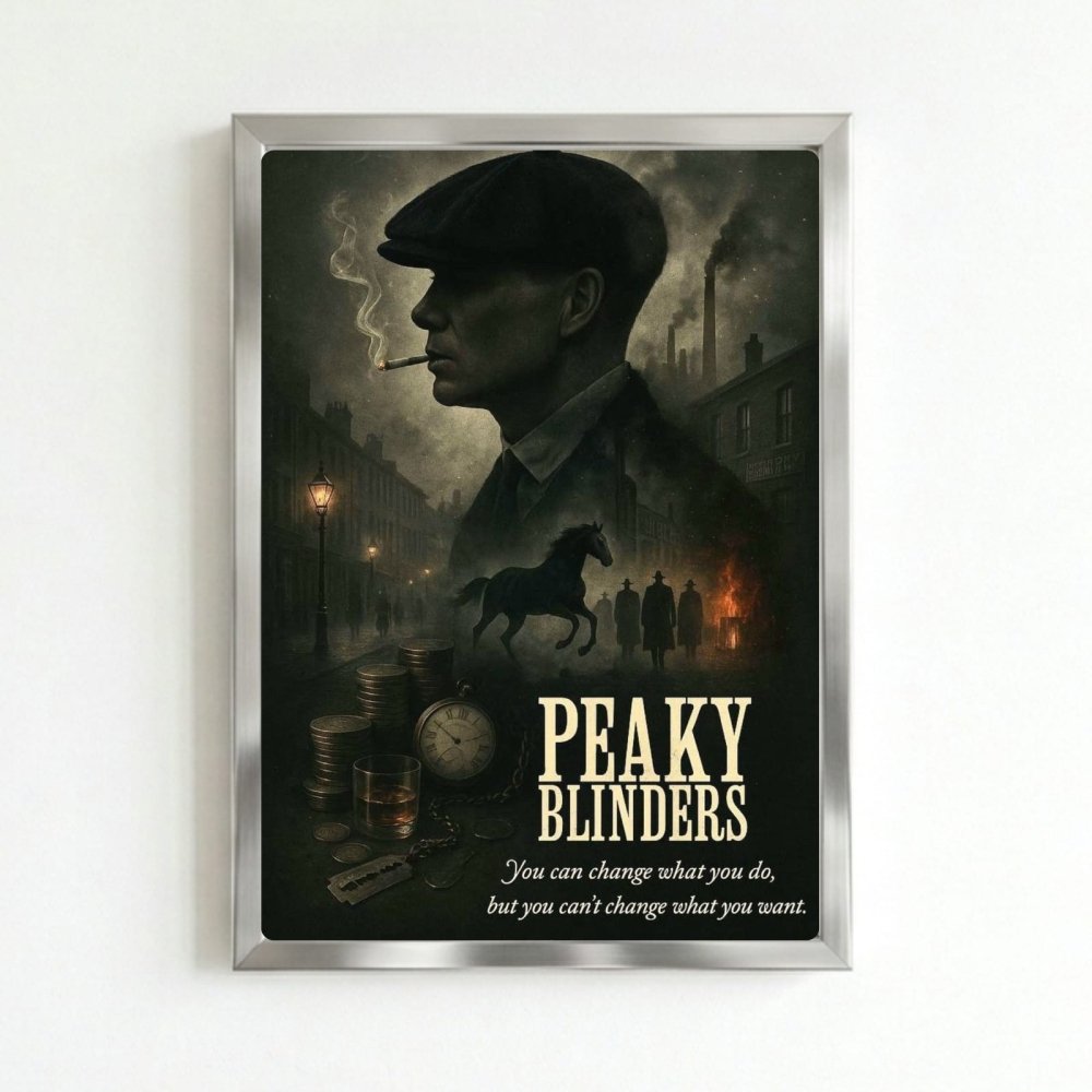Peaky blinders - Vibes DistrictPeaky blinders poster SilverVibes District