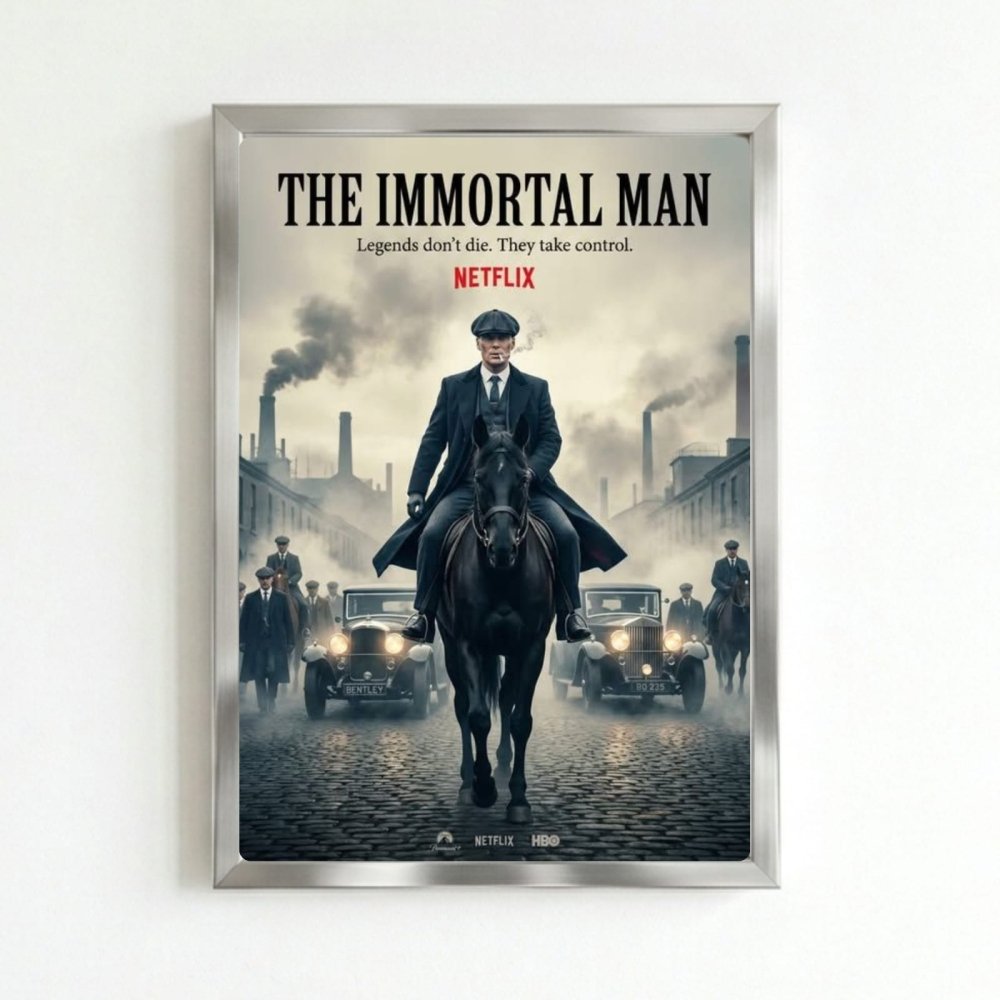 Peaky blinders - Vibes DistrictPeaky blinders poster SilverVibes District