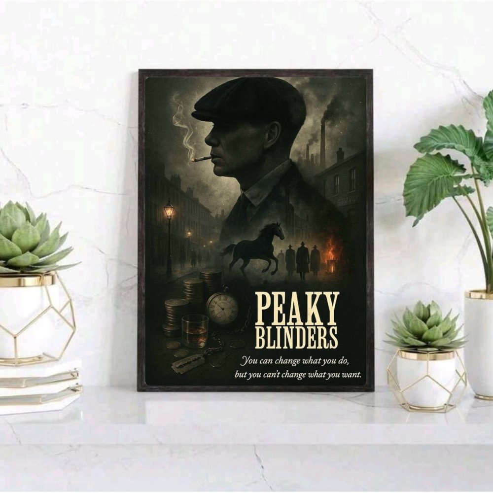 Peaky blinders - Vibes DistrictPeaky blinders poster GoldVibes District