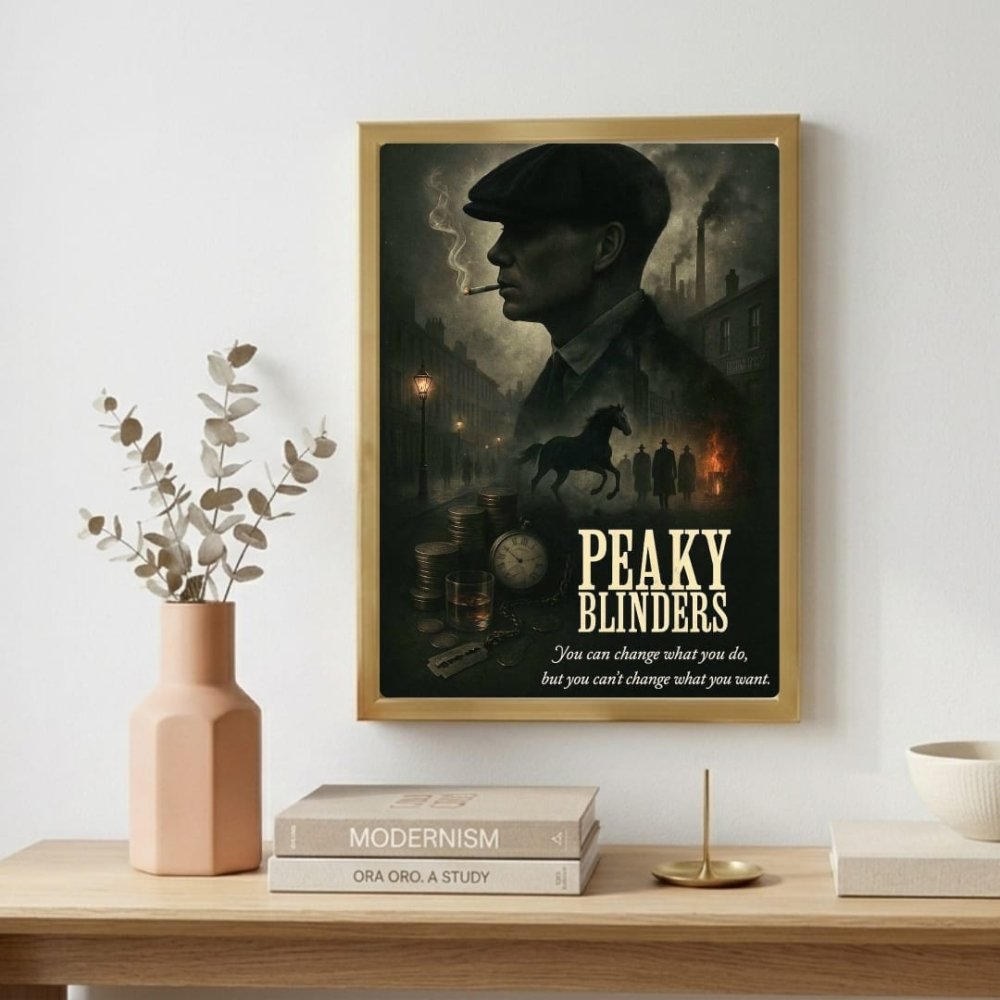 Peaky blinders - Vibes DistrictPeaky blinders poster GoldVibes District